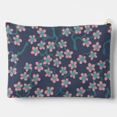 Japanese cherry blossom sakura blossoming flowers アクセサリーポーチ (裏面)