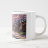 Japanese Cherry Blossom Sakura Mug - Day & Night S ジャンボコーヒーマグカップ (右)