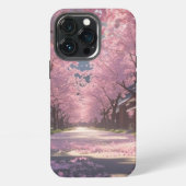 Japanese Cherry Blossom Sakura Phone Case - Day iPhoneケース (裏面)
