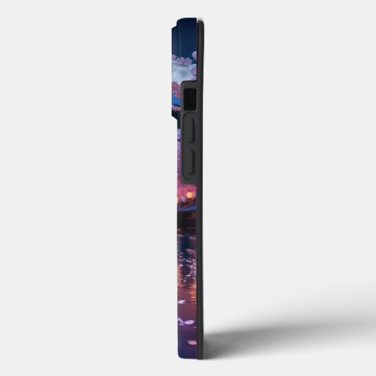 Japanese Cherry Blossom Sakura Phone Case - Night Case-Mate iPhoneケース (裏面 / 左)