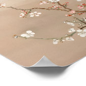 Japanese Cherry Blossom Wall Art Print  Vintage ポスター (角)
