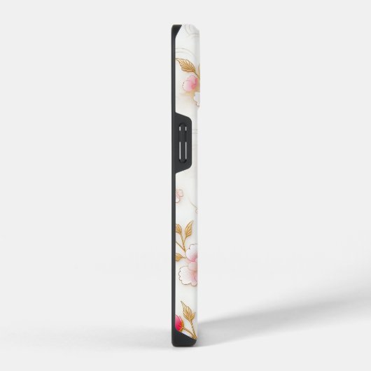 japanese cherry blossoms iPhoneケース (右側面)