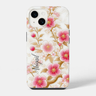 japanese cherry blossoms iPhone 14ケース