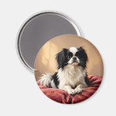 Japanese Chin マグネット (正面/裏面)