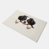 Japanese Chin Doormat Art ドアマット (アングル)