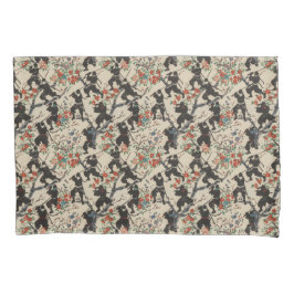 Japanese Chiyogami Ninja Pattern Pillowcase 枕カバー