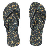 Japanese Chiyogami Star Pattern Flip Flops ビーチサンダル (ソール)