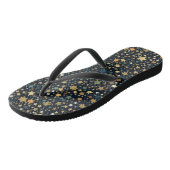 Japanese Chiyogami Star Pattern Flip Flops ビーチサンダル (アングル)