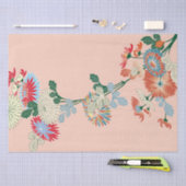 Japanese Chrysanthemum Design 薄葉紙 (クラフト)