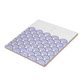 Japanese classic pattern "SEIGAIHA"和柄古典文様 青海波 タイル (側面)