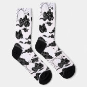 Japanese Cloud Pattern Aesthetic ソックス (右)