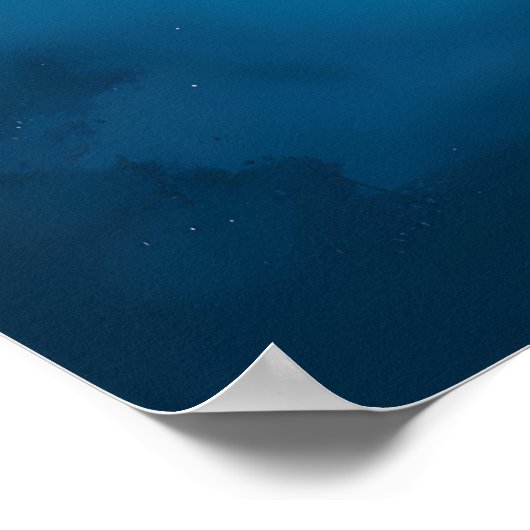 Japanese Cloud Wall Art - Layered Clouds and ポスター (角)
