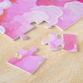 Japanese Clouds, Dawn, Orchid Pink and Coral Jig ジグソーパズル (側面)