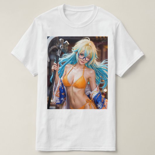 Japanese Cosplayer Culture Collection Tシャツ (デザイン正面)