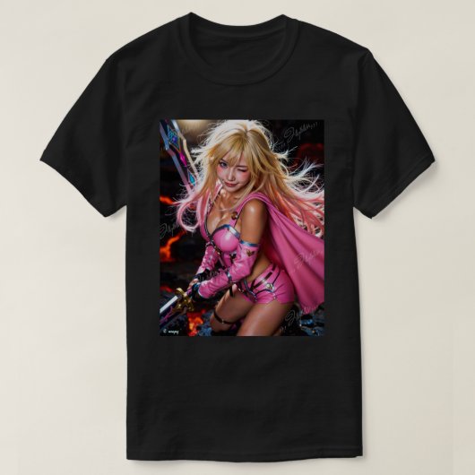 Japanese Cosplayer Culture Collection Tシャツ (デザイン正面)