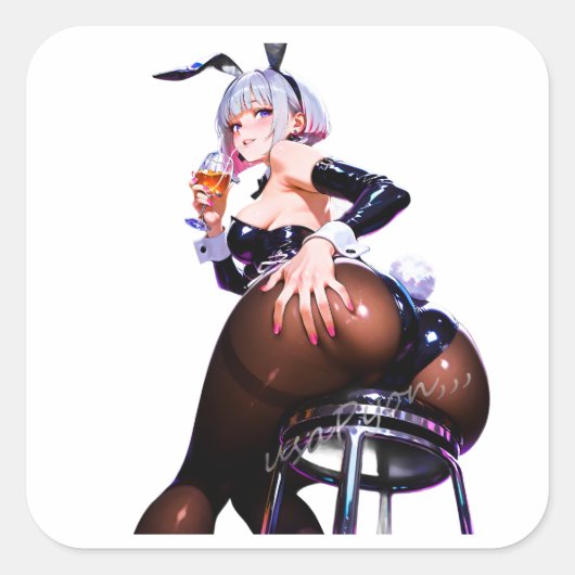 Japanese Cosplayer Series: Manga Edition スクエアシール (正面)
