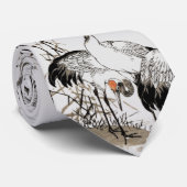 Japanese Crane Birds Wetlands Wildlife  Tie ネクタイ (ロール)