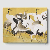 Japanese Cranes Vintage Bird Classic ゲストブック (裏面)