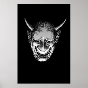 Japanese Demon Oni ポスター