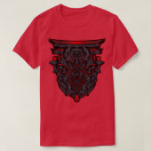 Japanese Devil Oni Demon Samurai Cosplay Ninja Tec Tシャツ (デザイン正面)