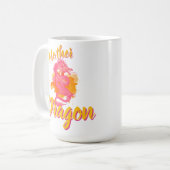 Japanese dragon コーヒーマグカップ (正面左)