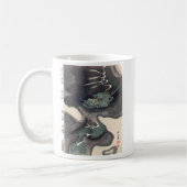 Japanese Dragon , 円山応挙『 龍之図 』 コーヒーマグカップ (左)