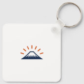 Japanese Dragon & Rising Sun Keychain キーホルダー (裏面)