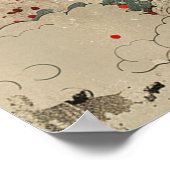 Japanese Dragon Ukiyo-e – Mythical Power Poster ポスター (角)