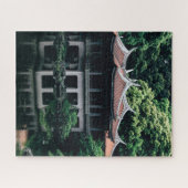 Japanese Emperor Castle in the green woods ジグソーパズル (横)