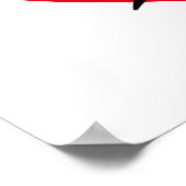 Japanese Enso Circle with Courage Kanji (勇) Brave ポスター (角)