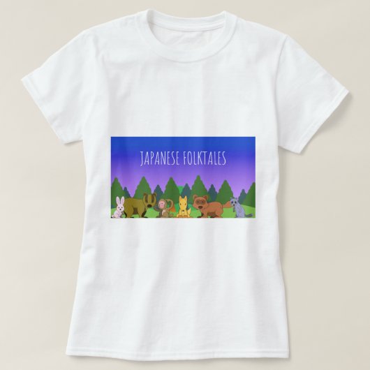 JAPANESE FALKTALES Tシャツ (デザイン正面)