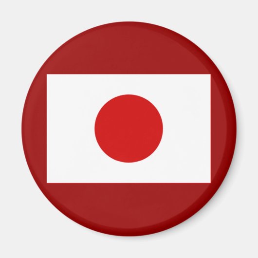 Japanese Flag マグネット (正面)