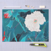 Japanese Floral Design 薄葉紙 (クラフト)