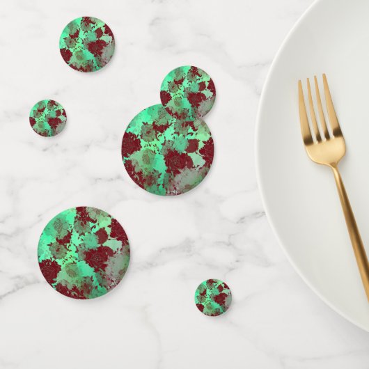Japanese floral red patterns. コンフェッティ (グループ)