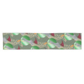 Japanese Flower Garden Pastel Pop Art  ショートテーブルランナー (横)