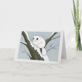 Japanese Flying Squirrel - Christmas Card カード