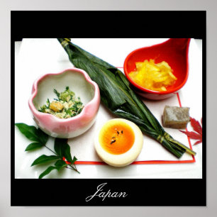 Japanese Food, Images from Japan ポスター