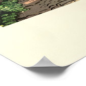 Japanese Forest Trail Art Print Asian Inspired ポスター (角)