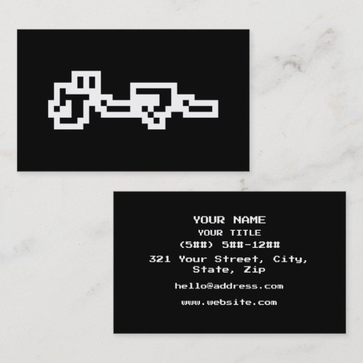 Japanese Gamer ゲーマー Japan Language Nihongo 名刺 (正面/裏面)