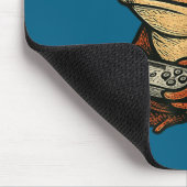 Japanese Gamer Frog Art Men Women Boys Funny Vinta マウスパッド (コーナー)