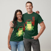 Japanese Gamer Frog Art Men Women Boys Funny Vinta Tシャツ (ユニセックス)