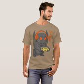 Japanese Gamer Mothman Art Men Women Boy Funny Gam Tシャツ (正面フル)