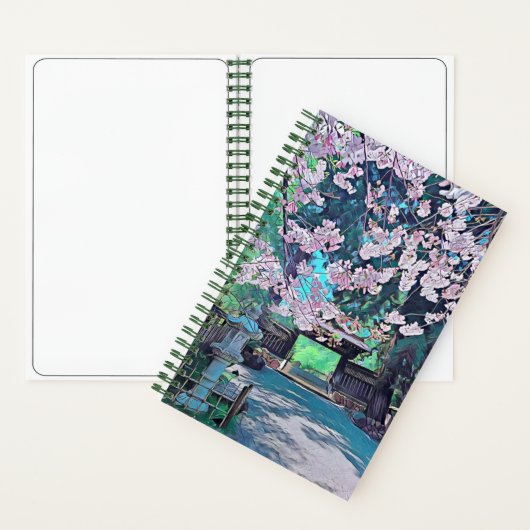 Japanese Garden  ノートブック (内側)
