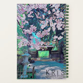 Japanese Garden  ノートブック (裏面)