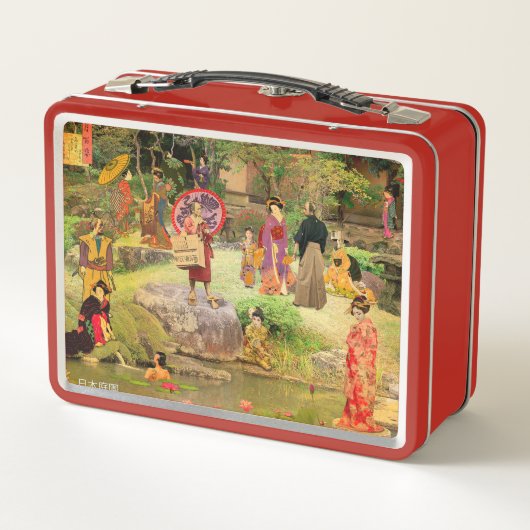 Japanese Garden I メタルランチボックス (裏面)