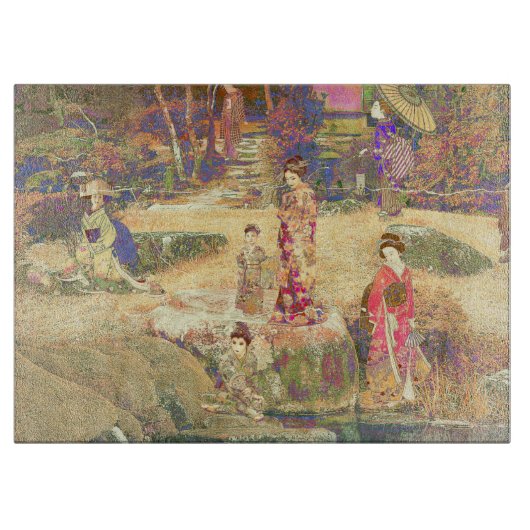 Japanese Garden II / Washed Edition カッティングボード (正面)