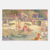 Japanese Garden II / Washed Edition ラッピングペーパーシート (正面)