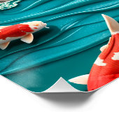 Japanese Garden Scene ポスター (コーナー)