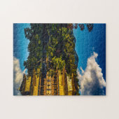Japanese Geisha Castle with reflection ジグソーパズル (横)