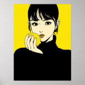 Japanese girl lemon  ポスター (正面)